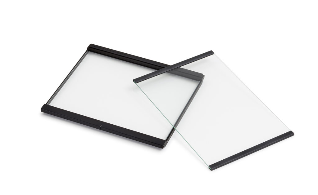 8 x 10 Framed MultiFormat Anti Newton Glass Film Carrier DT Heritage