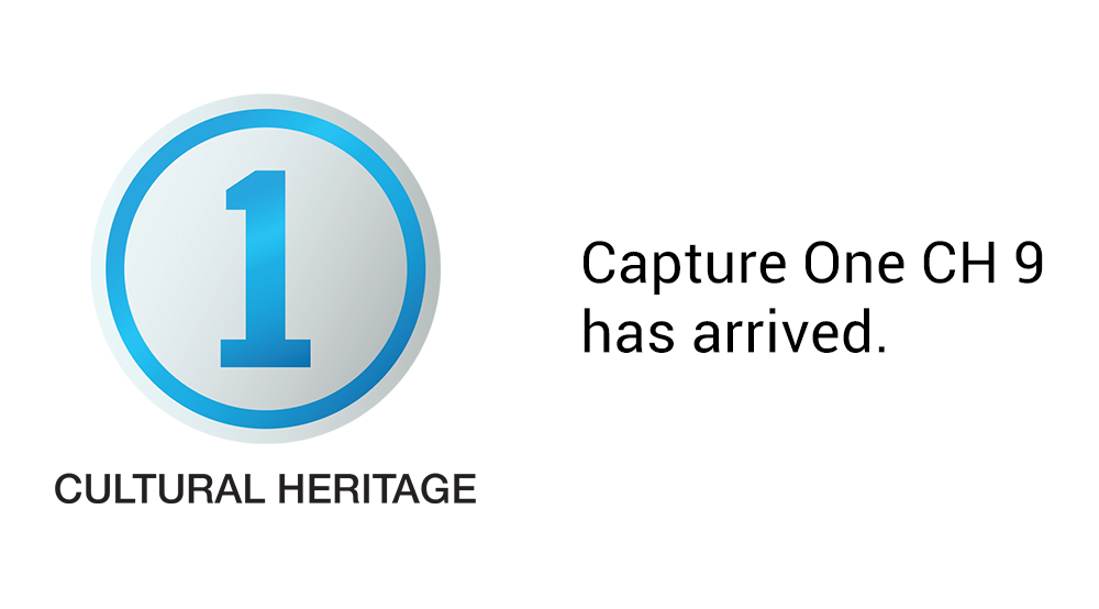 Capture One CH 9 is here.