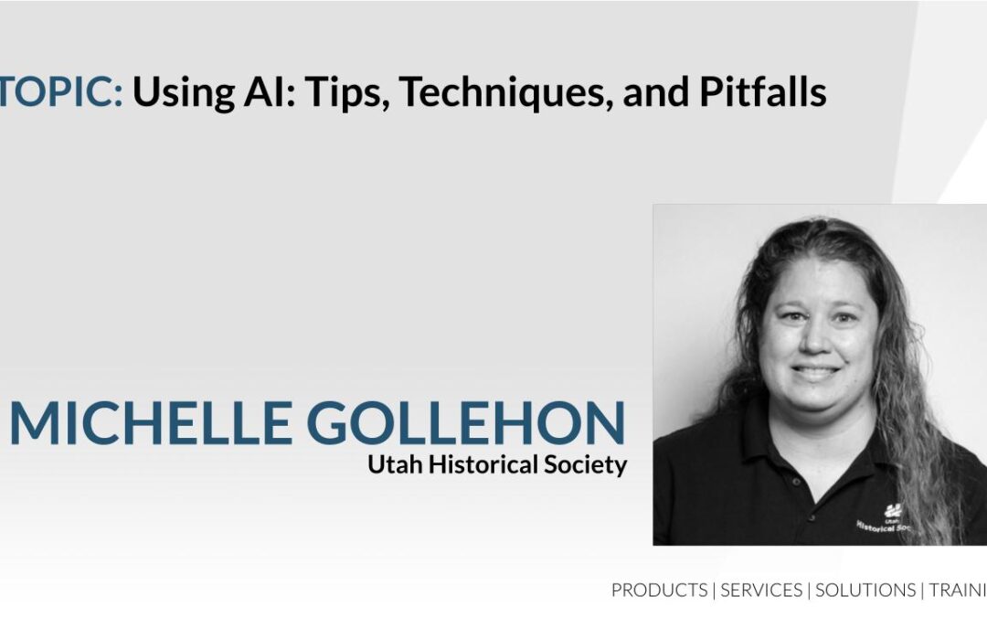 2025 Roundtable – Michelle Gollehon, Utah Historical Society